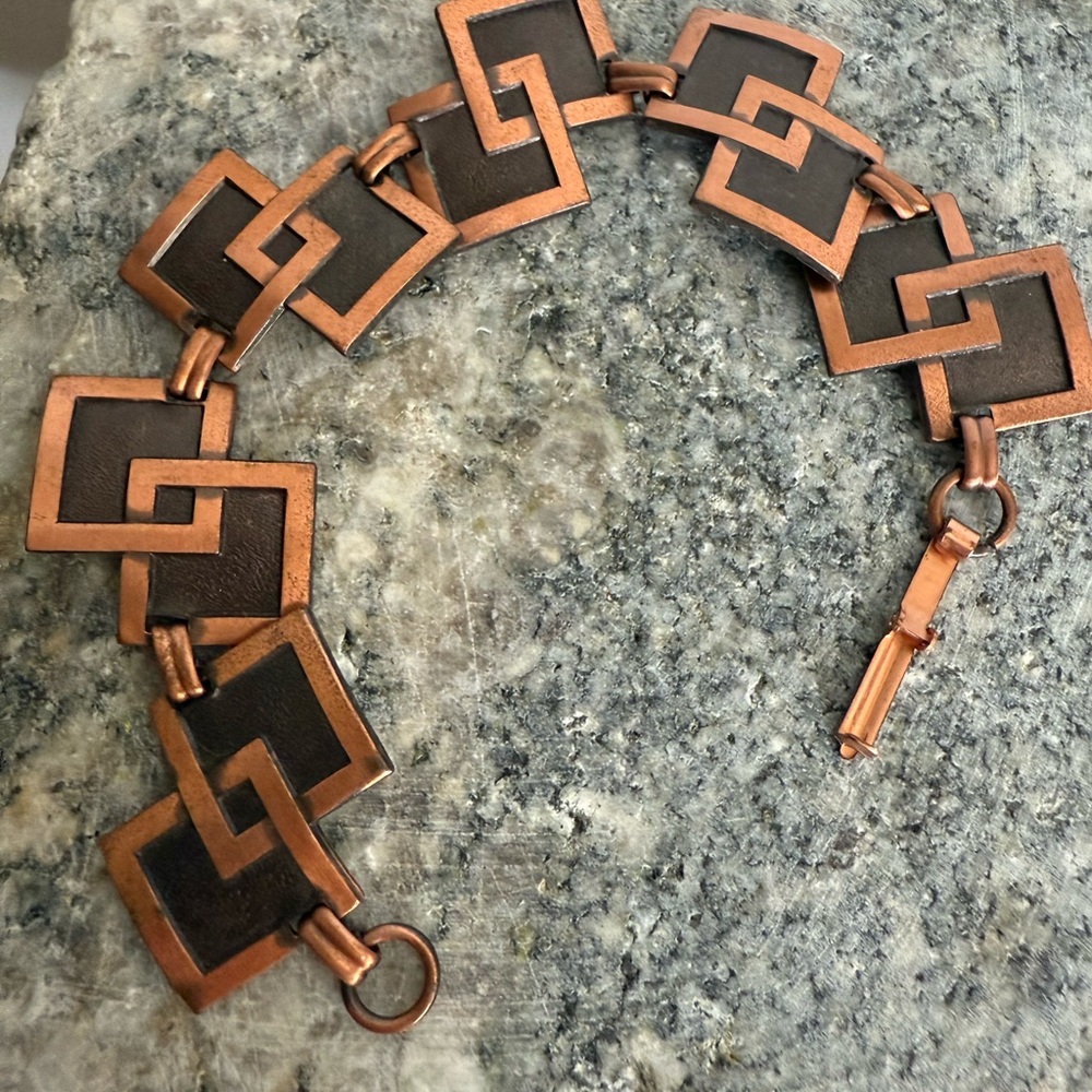 Artisan Copper Link Bracelet